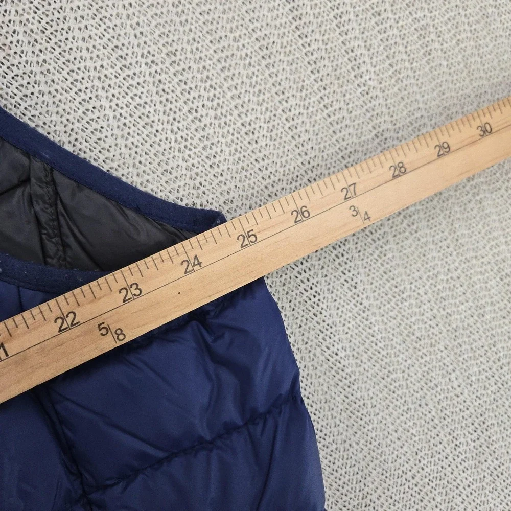 Hawke & Co Vest Mens XL‎ Blue Down Puffer Full Zip Zip Pockets Outdoor HDN723S